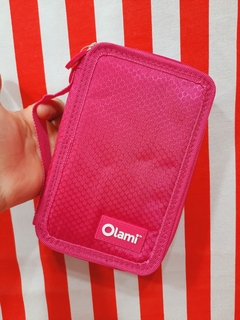 Cartuchera 2 pisos Fucsia de Olami (025568) - comprar online