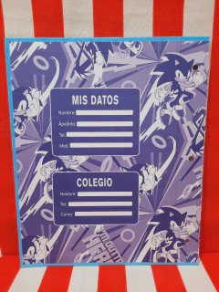 Carpeta Dibujo N°3 Sonic de PPR (237020) - comprar online
