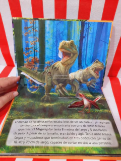 Libros PO UP - Colección Dinosaurios POP UP 3D - LATINBOOKS - 3591* en internet