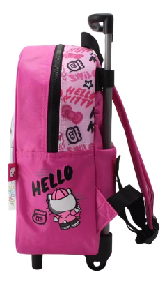 Mochila con Carro 16" HELLO KITTY GRAFITTI- WABRO -7790752881271 - comprar online