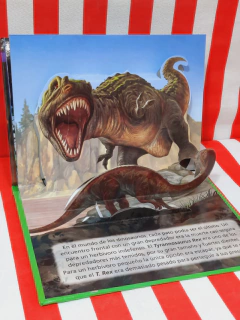 Libros PO UP - Colección Dinosaurios POP UP 3D - LATINBOOKS - 3591*