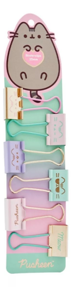 Binder Clips PUSHEEN - MOOVING - 7799133018510 en internet