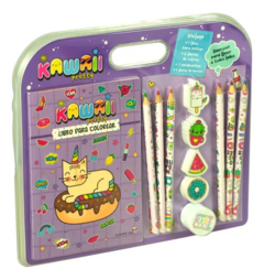 Libro para colorear Kawaii Pretty de Betina Editorial (025850) - comprar online