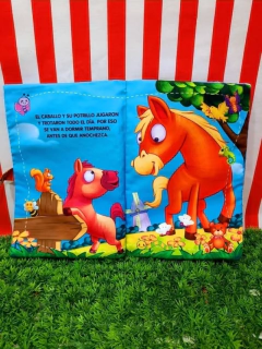 Libros de tela - Colección Mi libro Almohadita - LATINBOOKS - 2089*