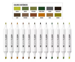 Marcadores Artisticos ALLOY Tonos BOTANICOS x 12 de Filgo (36330) - comprar online