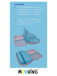 Cartuchera EVA 1 piso HEART 2025 - MOOVING - 7799133015410 - comprar online
