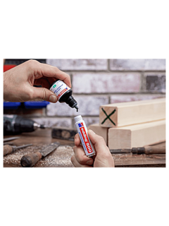 Tinta de recarga T25 NEGRA para marcador permanente - EDDING - 7708601499256 - comprar online