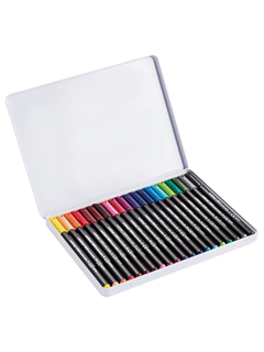 Set Fibras E1200 x 20 colores en caja metalica - EDDING - 4004764875177 - comprar online