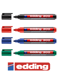 Marcador Permanente E300 - EDDING - 007759