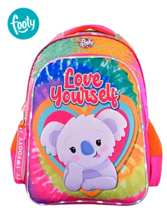 Mochila Espalda 18" LOVE YOURSELF - FOOTY - 7792621091590