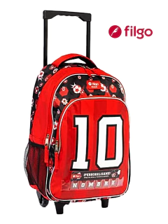 Mochila con Carro STARPACK Futbol Rojo - FILGO - 7798100966489