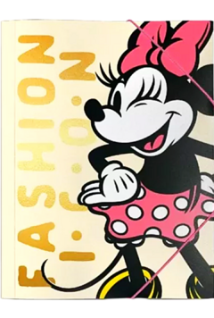 Carpeta Oficio 3 Solapas Minnie Mouse de Mooving (011865)