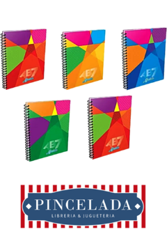 Cuaderno AB7 x 100 HS Rayadas de Laprida - 7792216004912