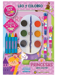 Set para colorear, Princesas de Guadal (2976)