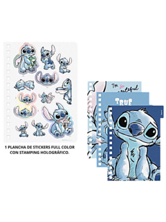 Agenda Stitch 2025 - DIA x HOJA - 14 x 20 - MOOVING - 7799133019234 - tienda online