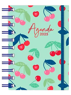 Agenda Cherry 2025 - DIA x HOJA - 16 x 22 - Onix - (55020) en internet