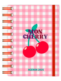 Agenda Cherry 2025 - DIA x HOJA - 10 x 15 - Onix - (55070) - comprar online