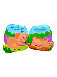 Libro Bañar a un cerdito de School Fun (026825) - comprar online