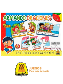 Juego Armando Oraciones de Implas (019741)