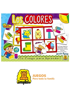 Juego Los Colores de Implas (003553)