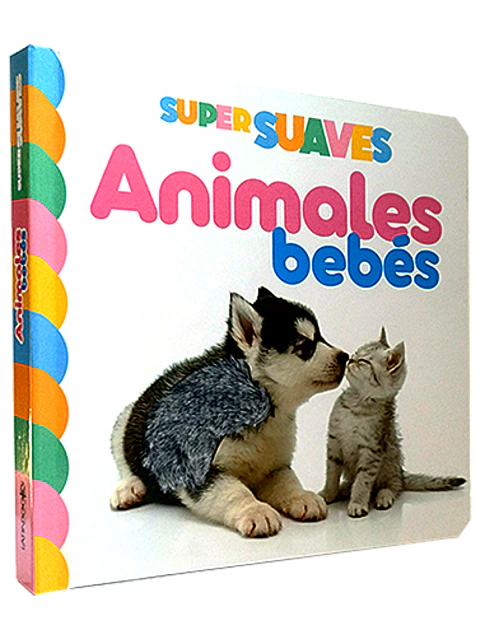 Libro con Texturas Animales bebes - Colección Super Suaves - LATINBOOKS - 3436* - comprar online