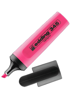 Resaltador E345 - EDDING - 000552 - comprar online