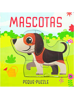 Libro Mascotas, Coleccion Peque-Puzzle de Latinbooks (9789915677446)