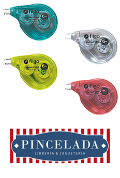 Cinta Correctora 5 mm x 6 m - FILGO - 7795513075272