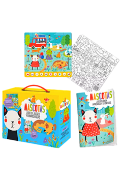 Set Mascotas – Libro de Juegos y Rompecabezas x 36 piezas de Guadal (3068) - comprar online