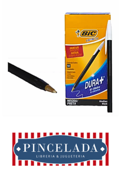 Bolígrafo Negro BIC Trazo Medio Opaco (000509)