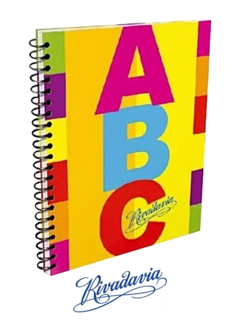 Cuaderno ABC espiralado x 100 hojas - RIVADAVIA - 7792216050407 - comprar online