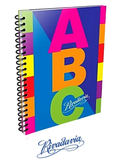 Cuaderno ABC espiralado x 100 hojas - RIVADAVIA - 7792216050407