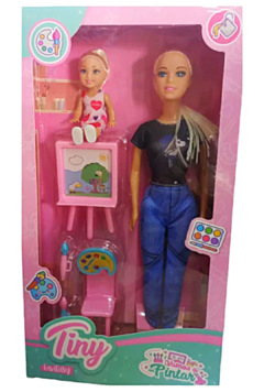Muñeca Vamos a Pintar de Tiny (3301) - comprar online