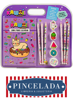 Libro para colorear Kawaii Pretty de Betina Editorial (025850)