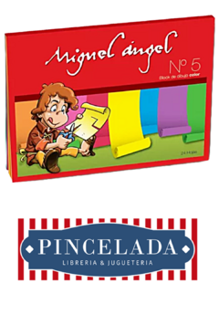 Block de Dibujo Color Nº5 x24 hojas - MIGUEL ANGEL - 7792216855453 en internet