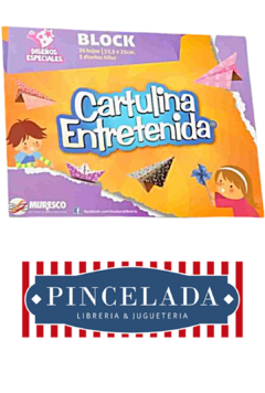 Block Cartulina Entretenida Diseños Especiales de Muresco (009542)