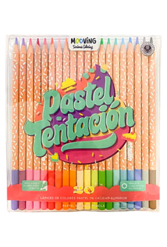 Lapices Pastel tentacion x 20 Coloring - MOOVING (020986)
