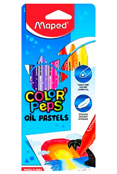 Crayones al Óleo x 12 - MAPED - 3154148640103