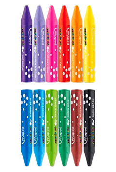 Crayones al Óleo x 12 - MAPED - 3154148640103 - comprar online