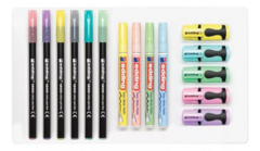 Set Pastel x 15 piezas - EDDING - 7796568961459 - Libreria Pincelada