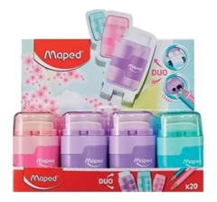 Sacapuntas DUO PASTEL de Maped (020593) en internet