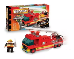 Blocky Bomberos, Autobomba x 70 piezas de Rasti (014046) en internet