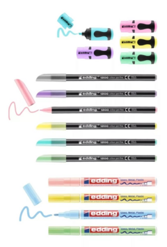 Set Pastel x 15 piezas - EDDING - 7796568961459 - comprar online