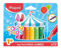 Crayones My First Wax Jumbo x 12 - MAPED - 3154148613114