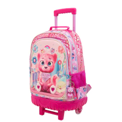 Imagen de Mochila con Carro 18" LEOPARDA 3D - FILGO - 7798434162342