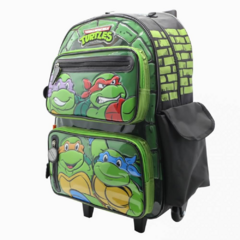 Mochila con Carro 18" TORTUGAS NINJA - CRESKO - 092626550526 - comprar online