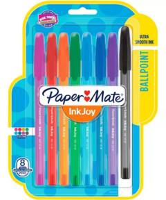 Set Bolígrafos INK JOY x 8 - PAPER MATE - 7703486038538 - tienda online