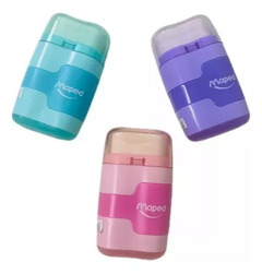 Sacapuntas DUO PASTEL de Maped (020593) - Libreria Pincelada