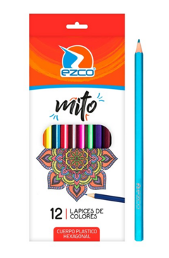 Lapices de Colores x 12 MITO de EZCO (321760) - comprar online