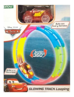 Pista Luminosa CARS con Luz y Sonido - DITOYS - 7798310076671 en internet